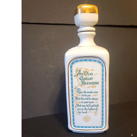 1970 Stitzel‎ Weller Old Fitzgerald Blarney Bottle Gaelic Irish Ireland Decanter - Picture 4 of 10